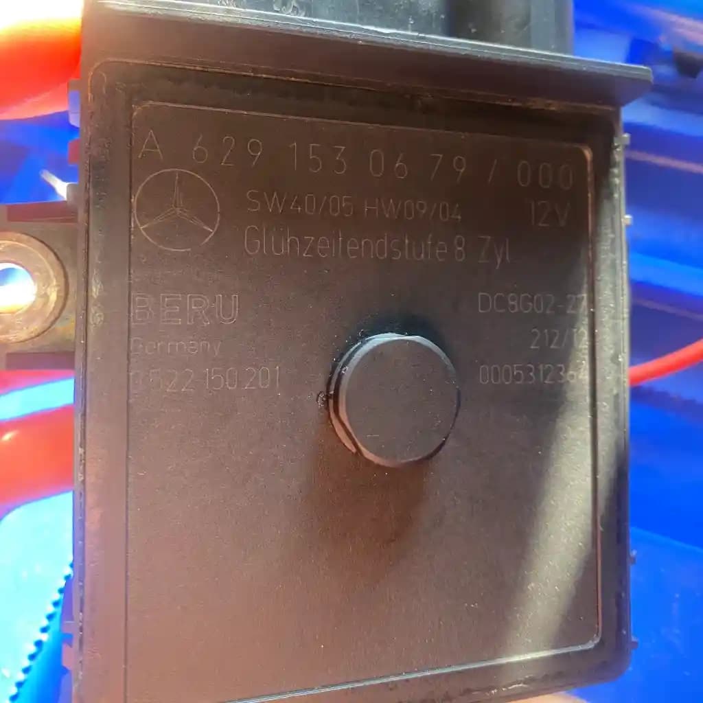 naprawa sterownika świec żarowych Beru SW40/05 HW09/04 DC8G02-27 212/12 0522150201 0005312364 zdjęcie-1