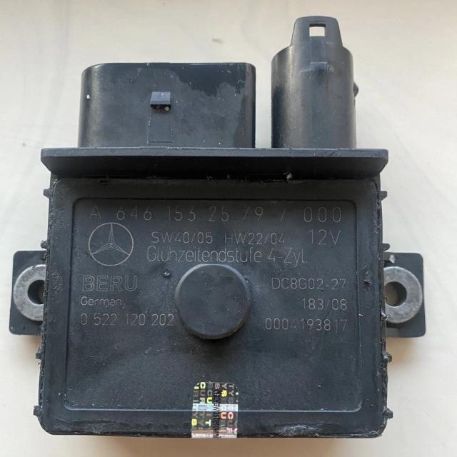 Sterownik świec żarowych do Mercedes-Benz, model Beru SW40/05 HW22/04 DC8G02-27 183/09 0522120202 0004193817